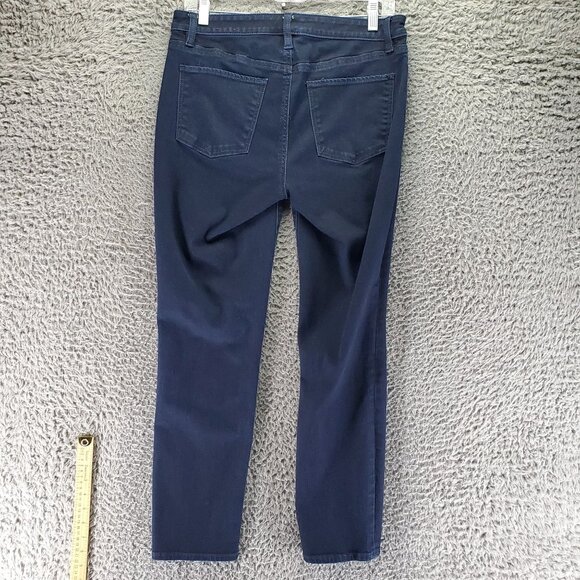 Talbots Jeans Womens 6 Blue Flawless Five-Pocket Slim Ankle Stretch Denim - Picture 9 of 10